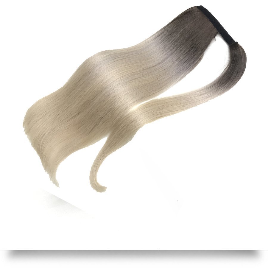 Atkuyruğu Postiş Saç Ombre #4 -#1013 220 Gram - 55 Cm