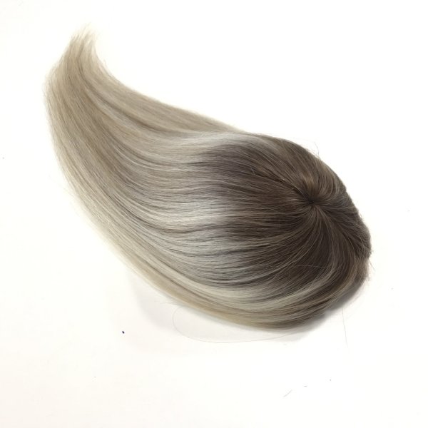Tepelik Saç Ombre California Blonde Ombre 6A-8A-613 Doğal Gerçek Saç 45 Cm