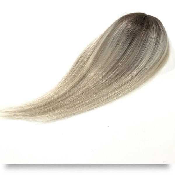 Tepelik Saç Ombre California Blonde Ombre 6A-8A-613 Doğal Gerçek Saç 45 Cm